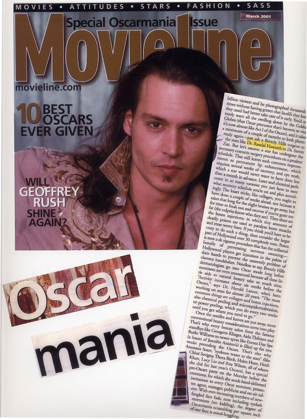 MOVIELINE (2001) – OSCAR MANIA | Dr. Haworth