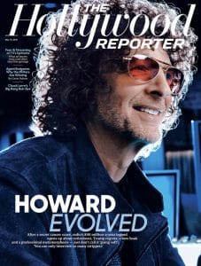 Hollywood Reporter cover for Dr Haworth's upper lip lift surgery